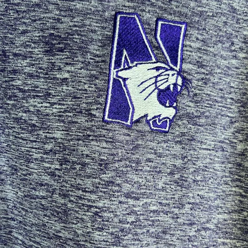 Northwestern Wildcats Cutter & Buck 1/4 Zip Purple Top XL Fathers Day Gift Fanwe